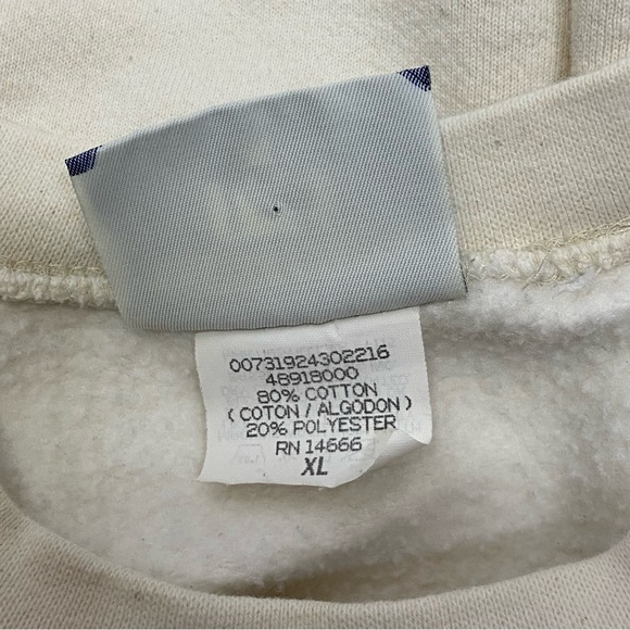 Vintage 90’s Laura Pike Dolphins Long Sleeve Crewneck Oversized Sweatshirt XL - Picture 9 of 10